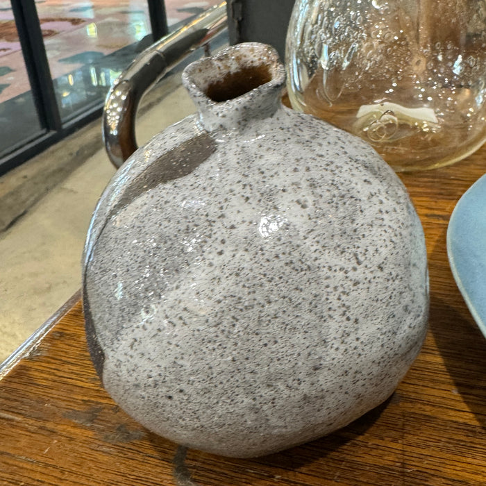 Glazed ball vases