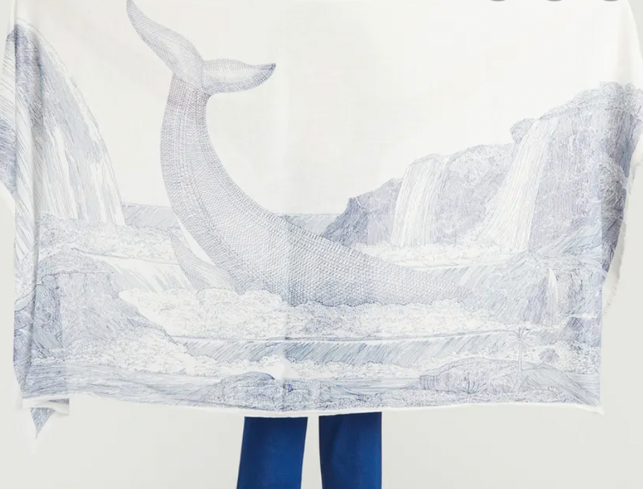 Simone scarf - whale