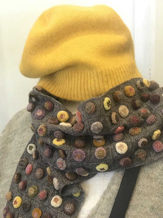 Angora wool beanies
