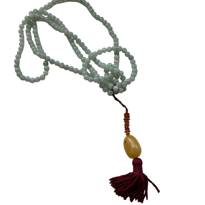 Meditation bead necklace