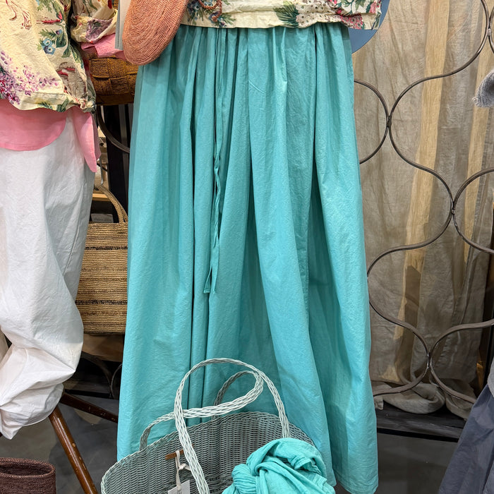 Ulla cotton poplin skirt