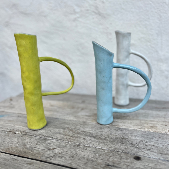 Tall wonky bud vase