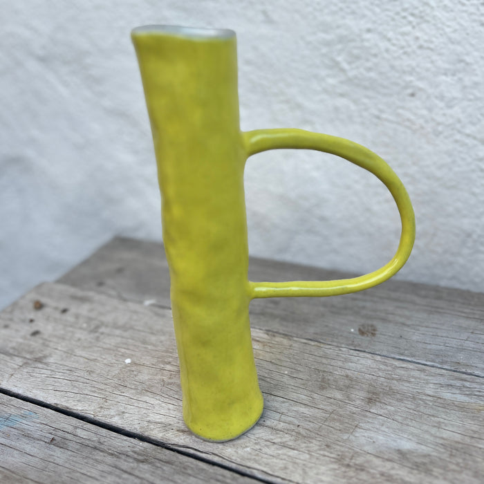 Tall wonky bud vase