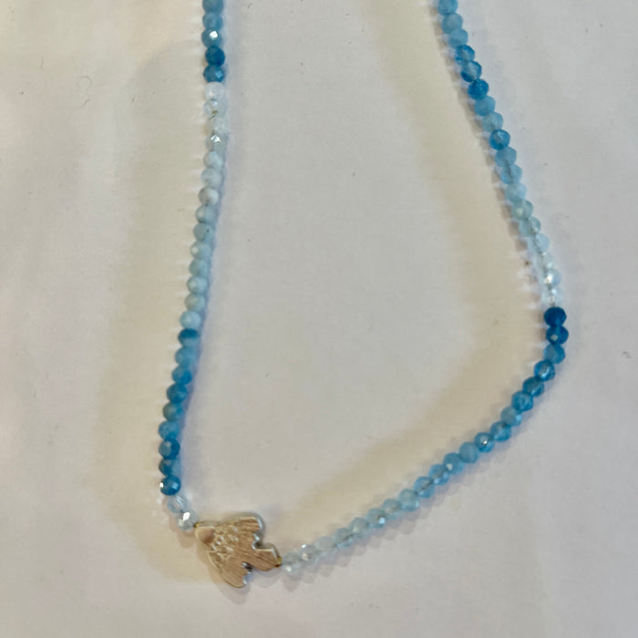 Welcome swallow beaded necklace