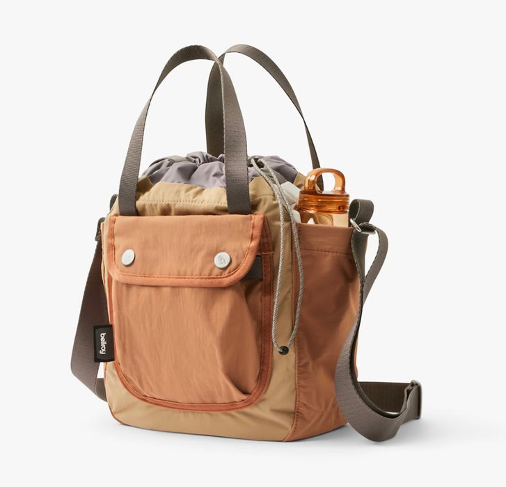 Cinch bucket bag