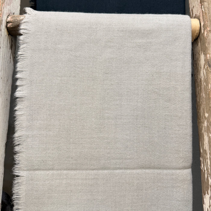 Fringed wool scarf | Jowool