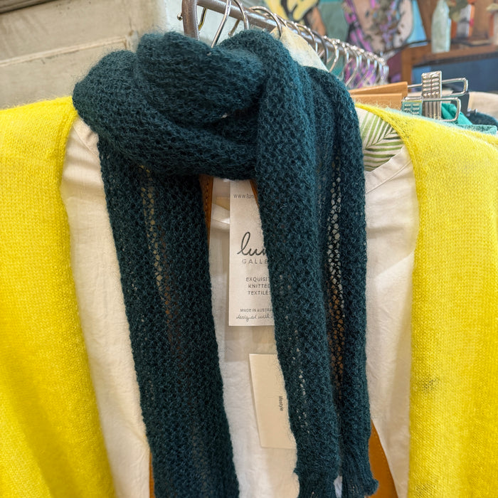 Mohair fine weave scarf