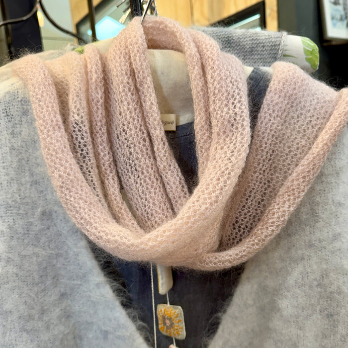 Mohair fine weave scarf