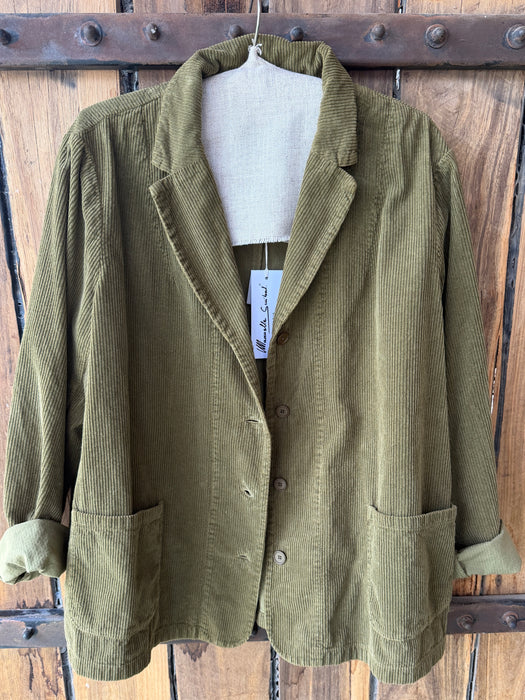 Corduroy worker jacket | Timo