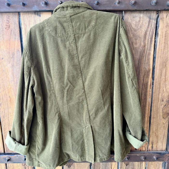 Corduroy worker jacket | Timo