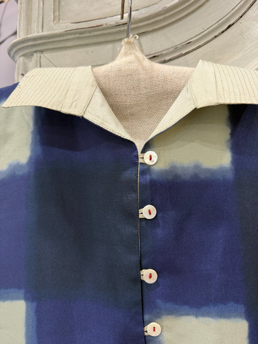 Silk tunic dress