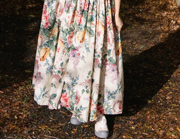 Ulla floral skirt
