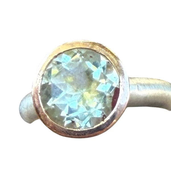 10mm mint quartz ring