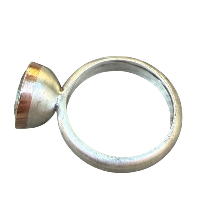 10mm mint quartz ring