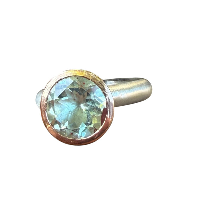 10mm mint quartz ring