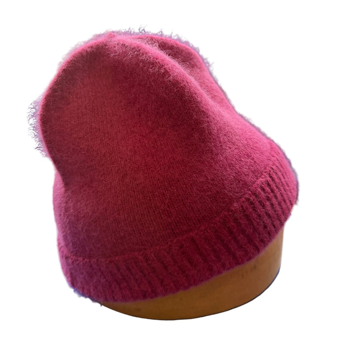 Angora wool beanies