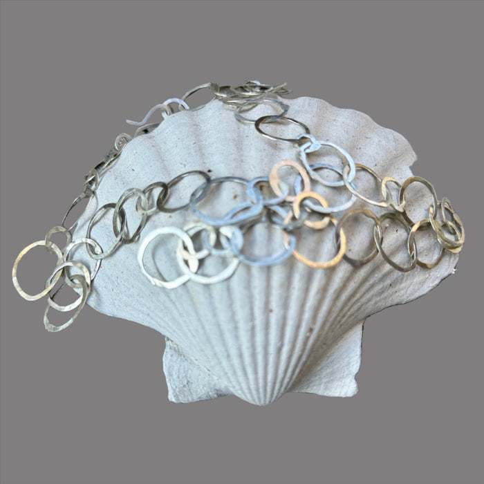 925 handmade link necklace