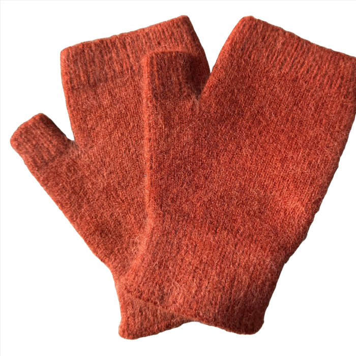 Fingerless gloves short cuff