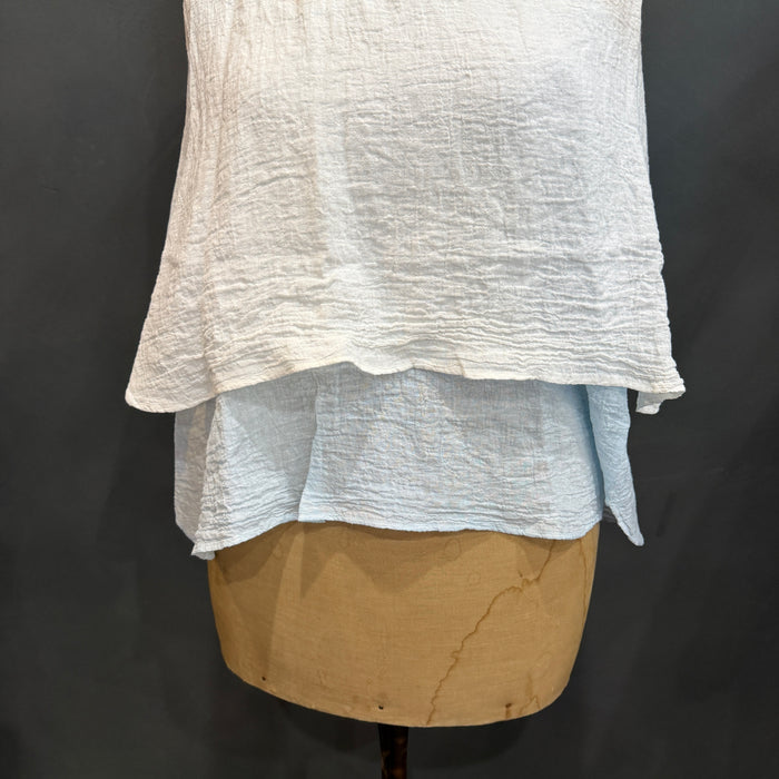Linen camisole top 'Natsu'