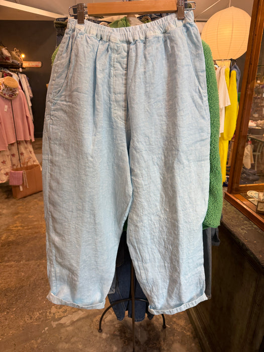 Linen worker pant
