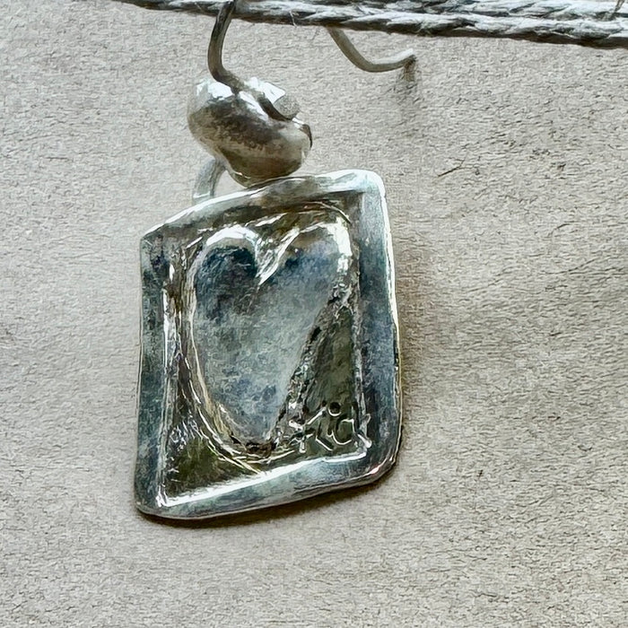 Postcard from the heart earrings