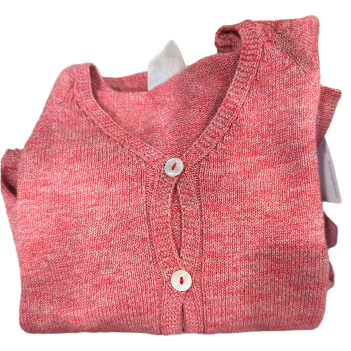 Baby cardigan pinks & reds