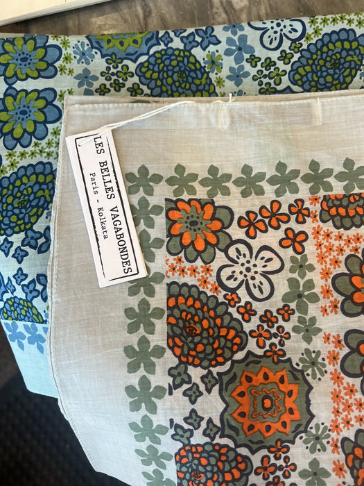 Cotton square scarf |Hawai