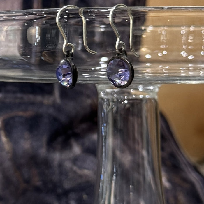 Innana black pearl earrings