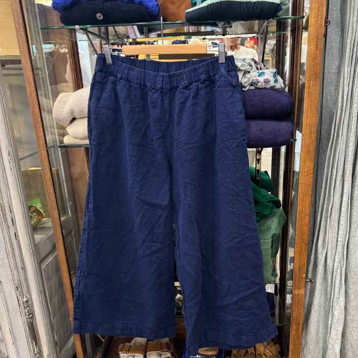 Chloe linen wide leg pant