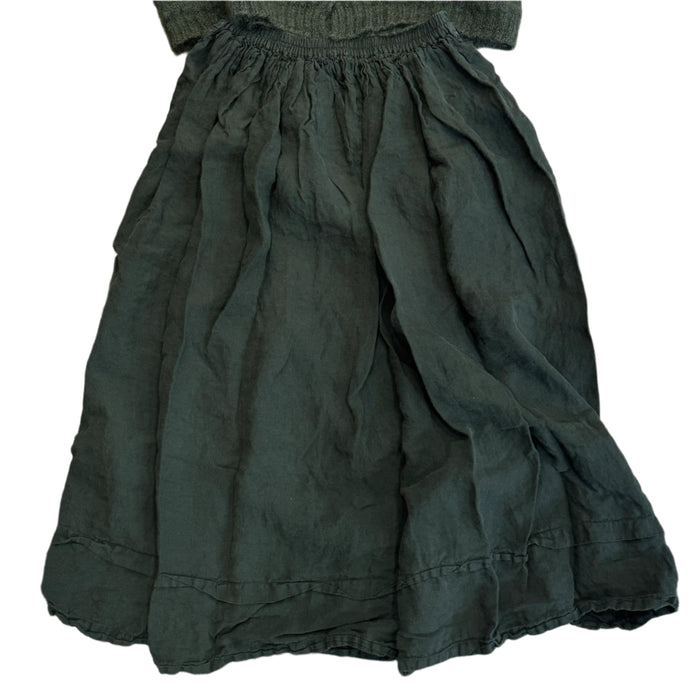 Eden linen skirt