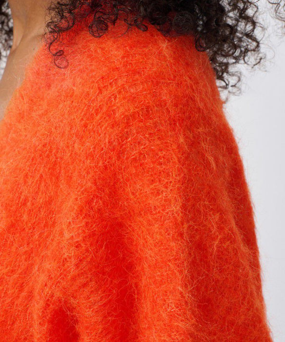 BYM blood orange cardigan