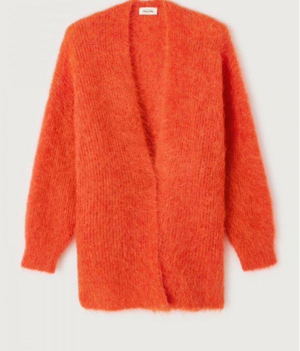 BYM blood orange cardigan