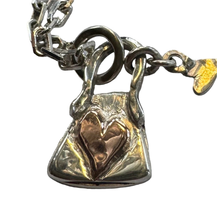 Serious shopper necklace