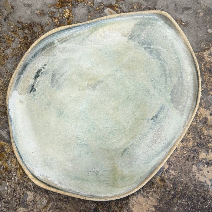 Glazed platter
