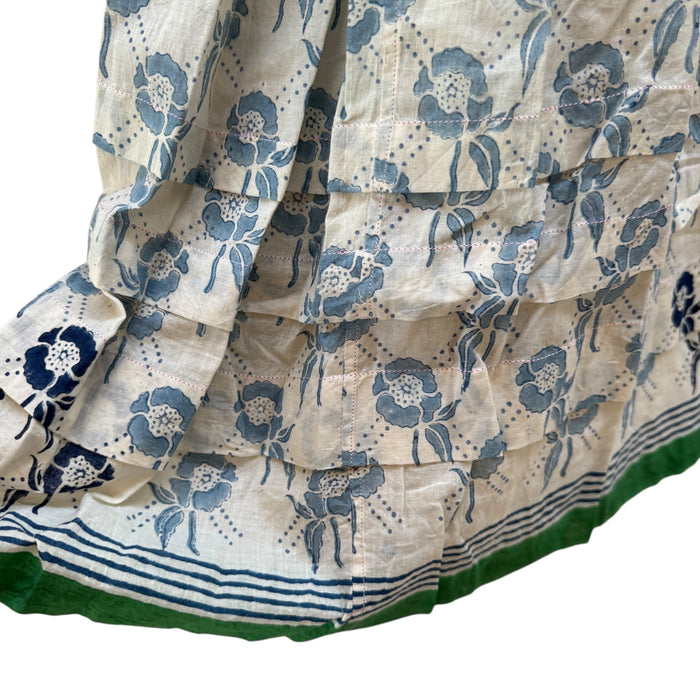Slip dress | cotton | Indian batik floral print