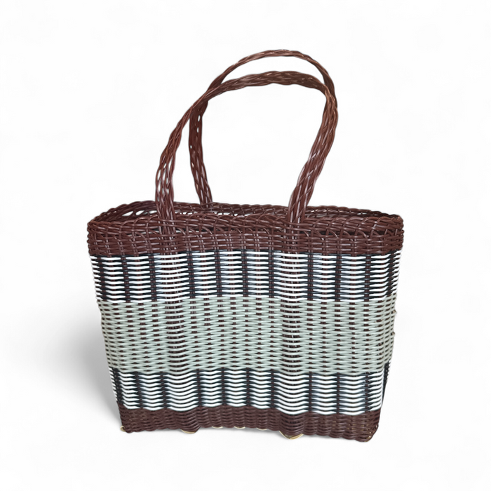 Mercado two tone market basket | small