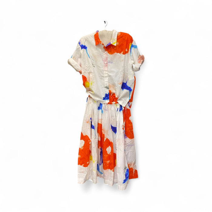 Cotton print skirt | Noni