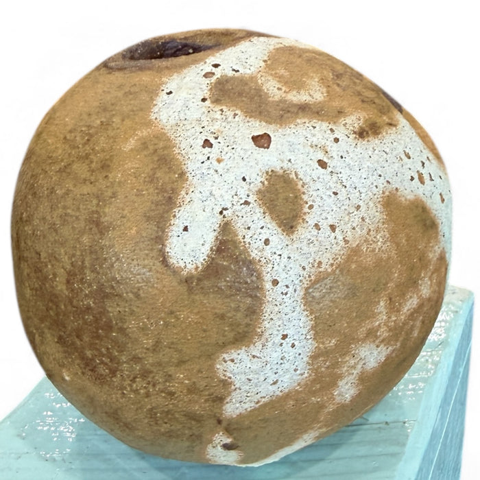 Small natural rough glazed ball