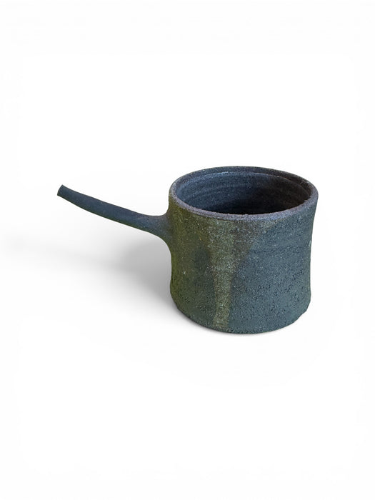 Raw earthenware vessel
