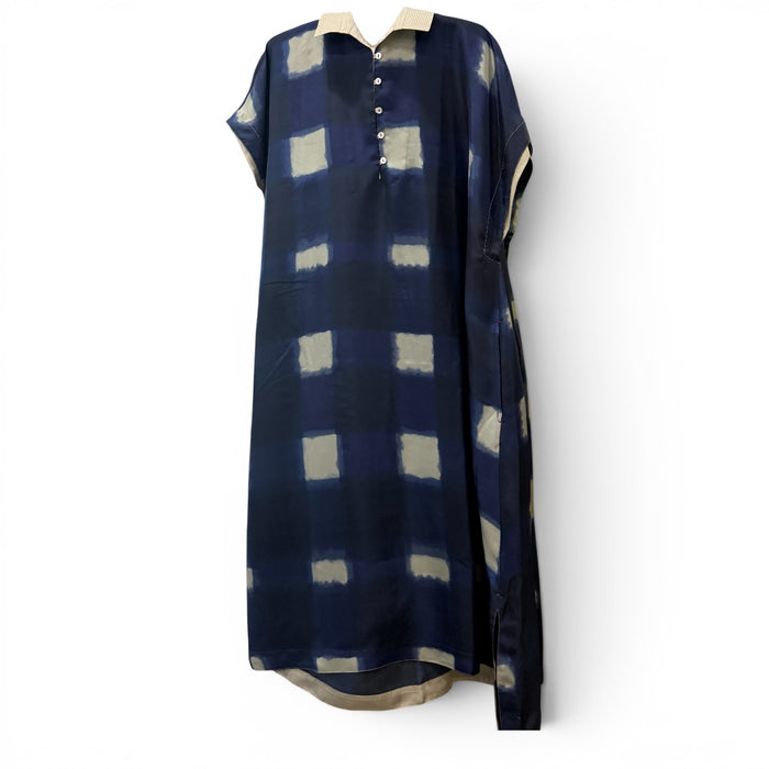 Silk tunic dress