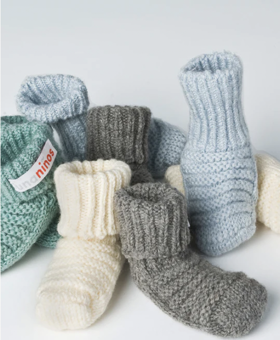 Woollen bootie socks