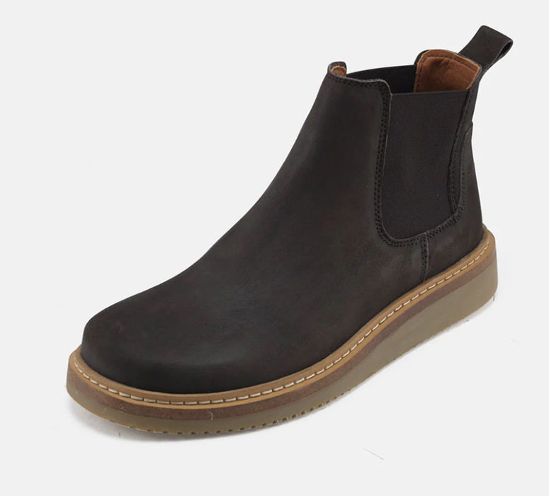 Gry nubuck ankle boot
