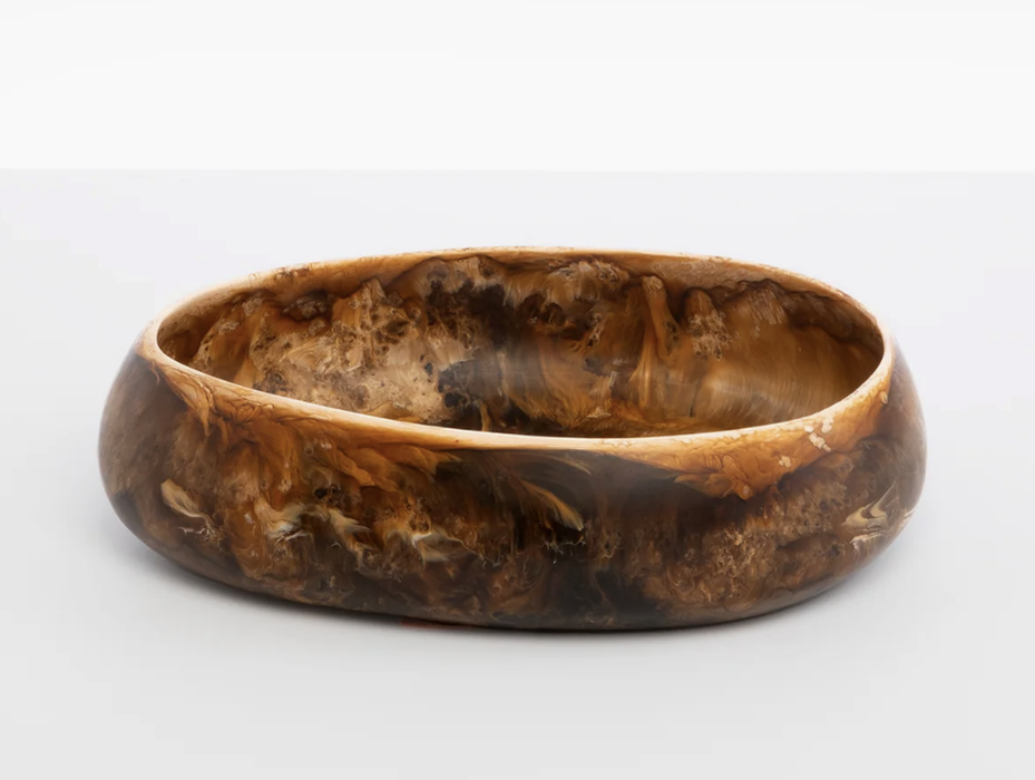 Medium Rock Bowl Dark Horn