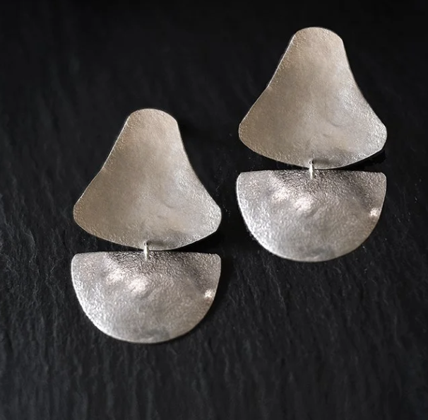 Tufi silver earrings