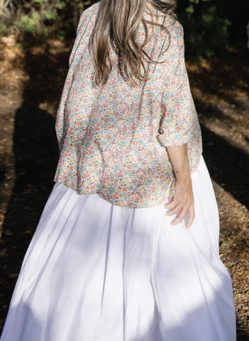 Yuki top in Liberty print