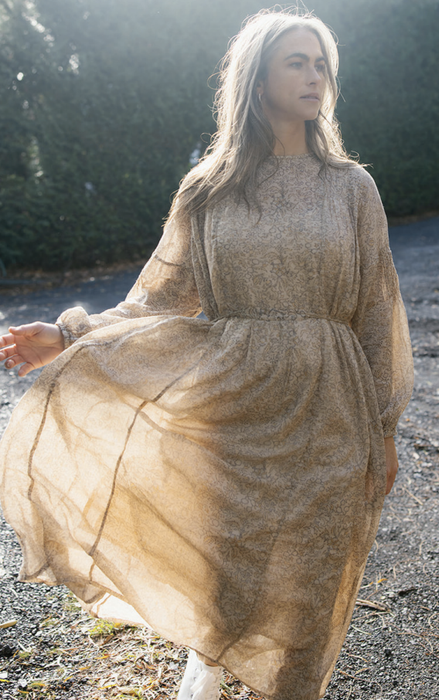 June Ginza cotton voile dress