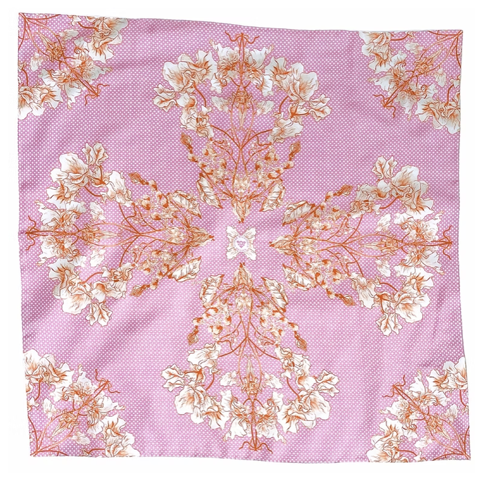 Silk scarf - Dancers silk