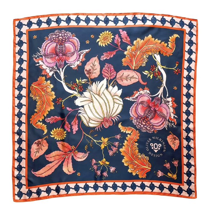 Constance silk scarf