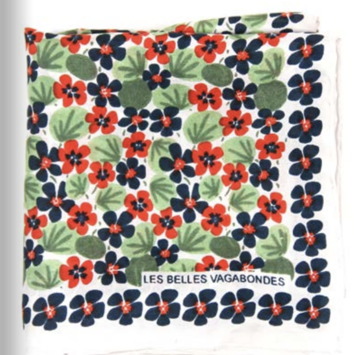 Capucine silk scarf