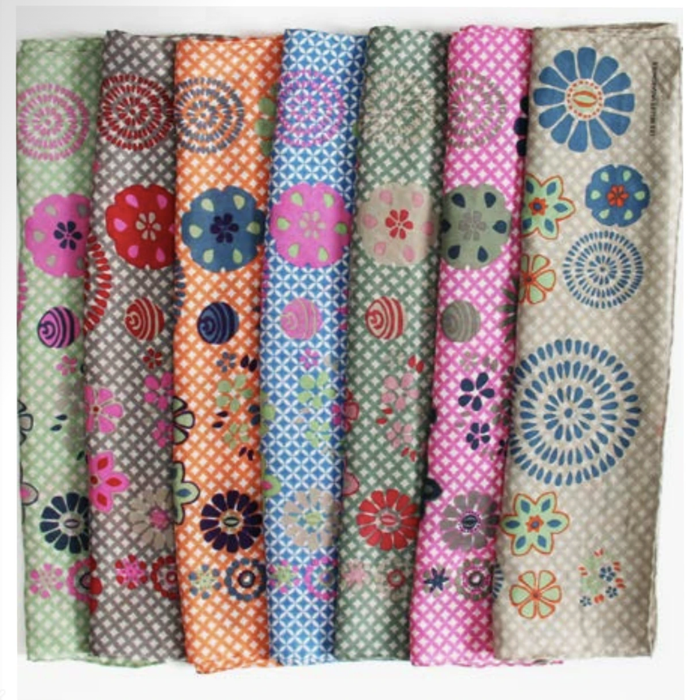 Mini-foulard en soie Shippo